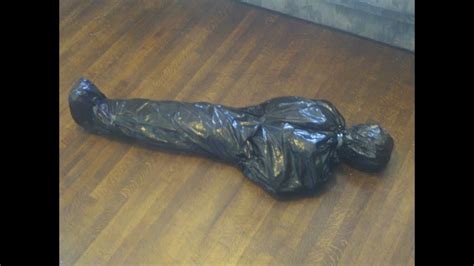 how to make a fake body bag|dead body diy.